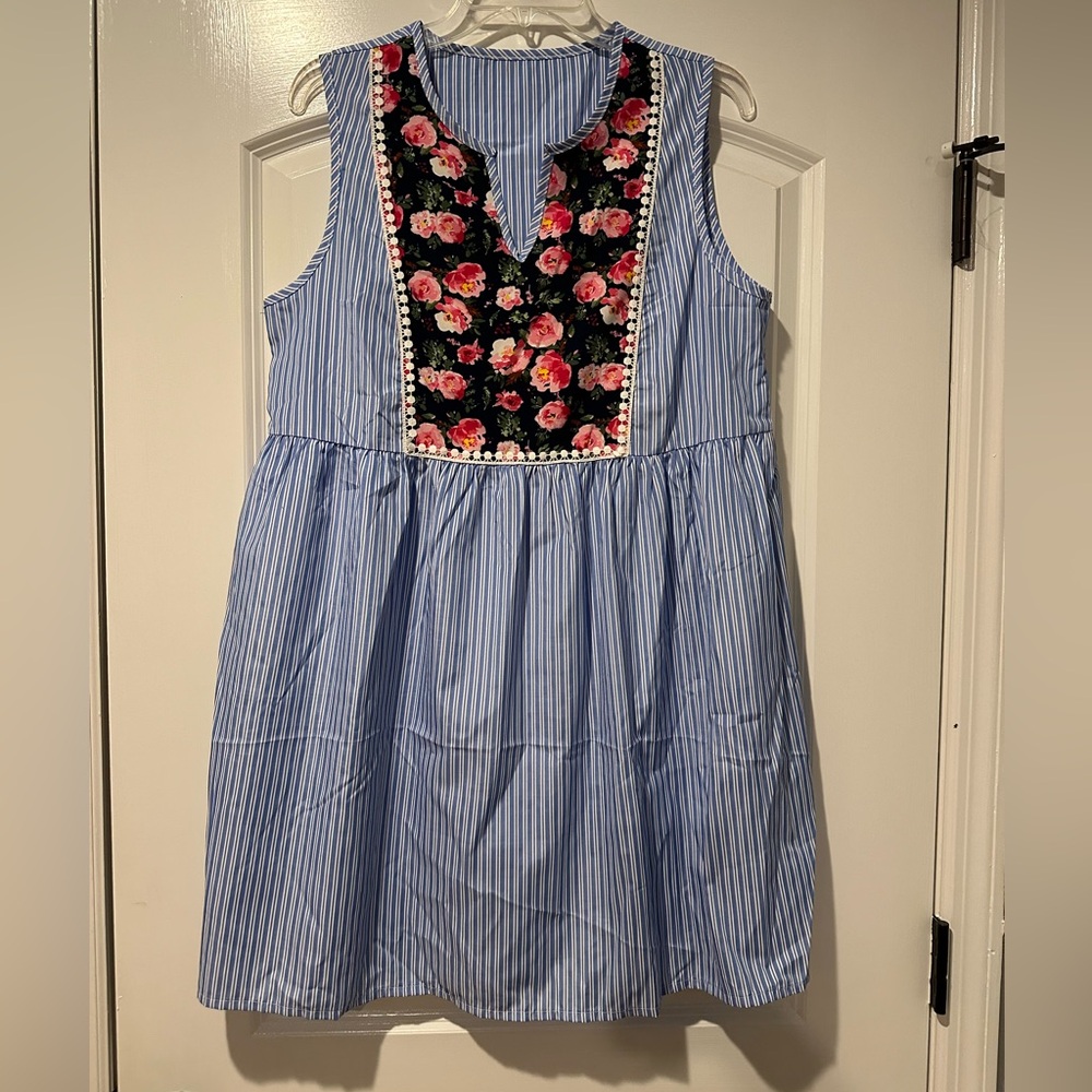 SHEIN summer sleeveless dress